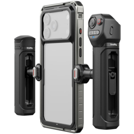 SmallRig 6903 - zestaw Creator z klatką do iPhone 18 Pro Max - przykład użycia